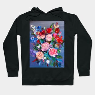 Pink Roses Hoodie